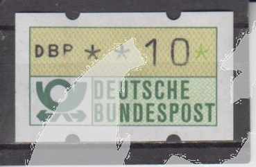 NSR ATM 1 - Wert 10 Pf ** - 1981